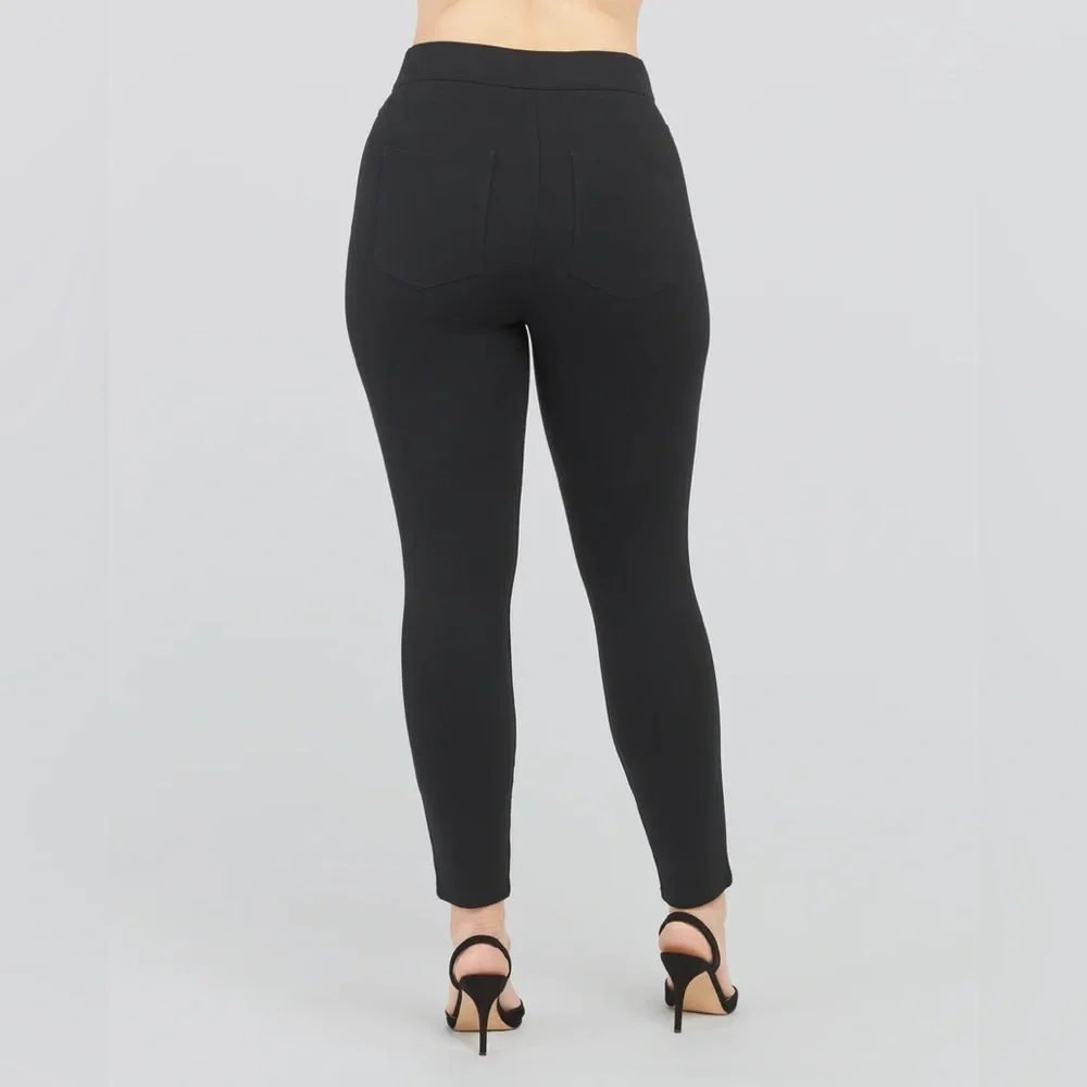 ❄️ SPANX Black 20202 The Perfect Pant, Ankle 4-Pocket‎ - Classic black - Picture 2 of 5